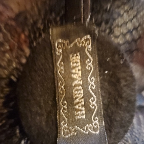 Vintage Handmade Black Veiled‎ Embellished HeadBand with Feather - Picture 5 of 5